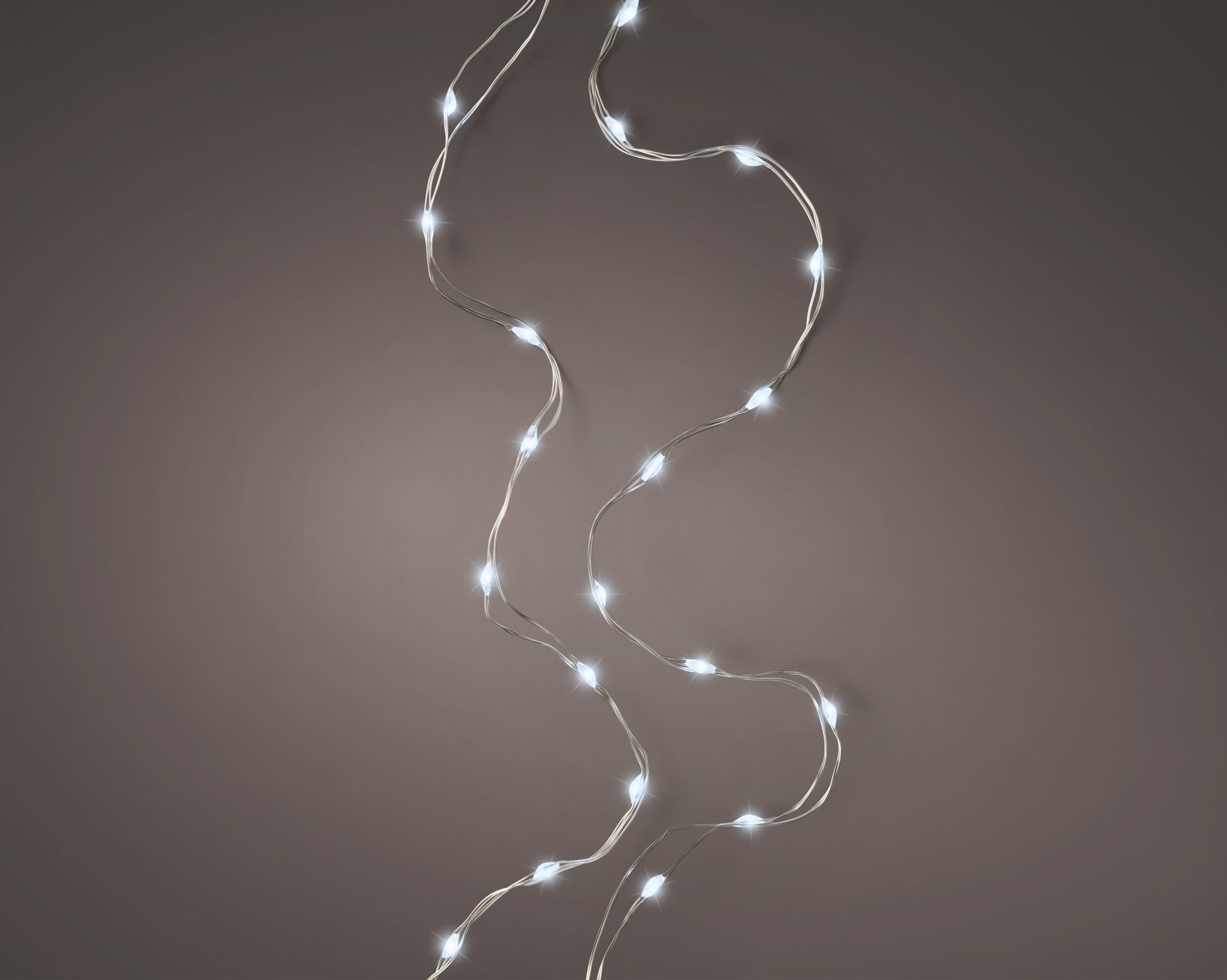 Filo Silver 100 Micro Led Luce Fredda 495 Cm