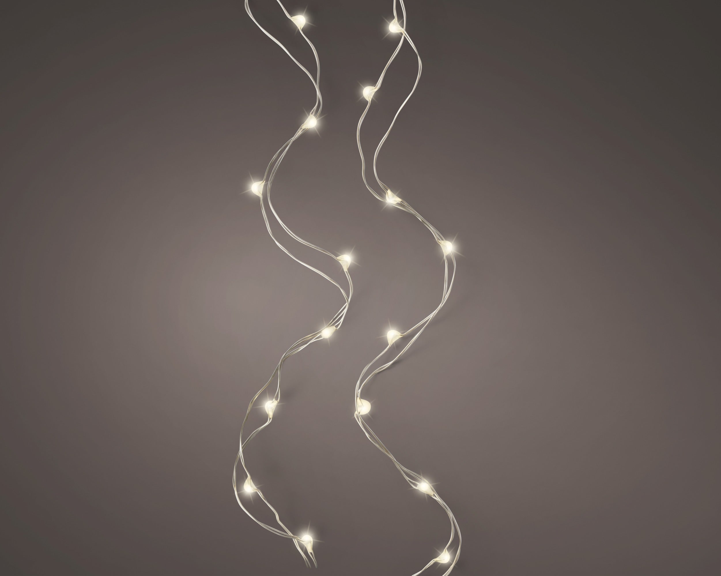 Filo Silver 100 Micro Led Luce Calda 495 Cm