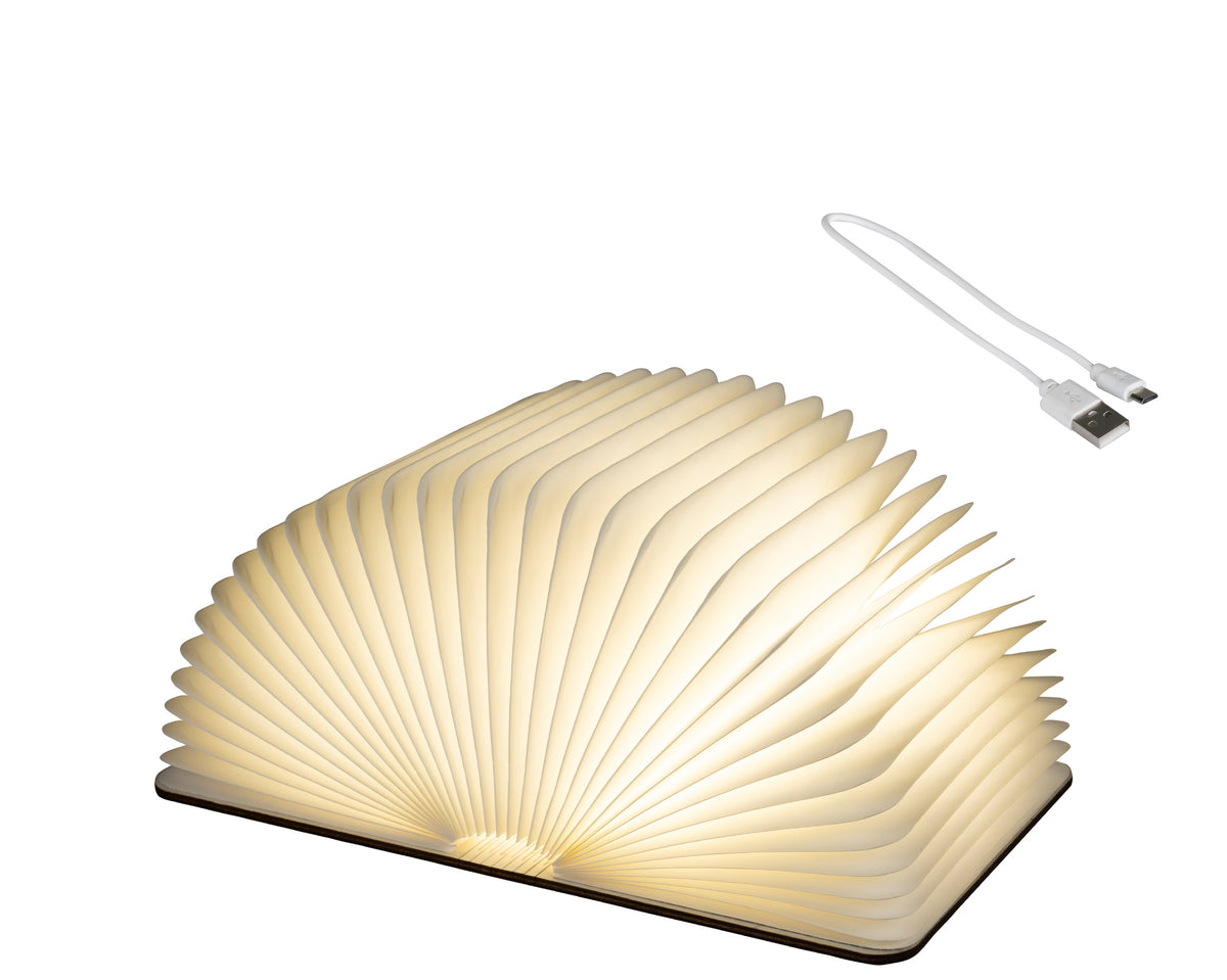 Lampada Libro 22x33x17 Cm Luce Calda
