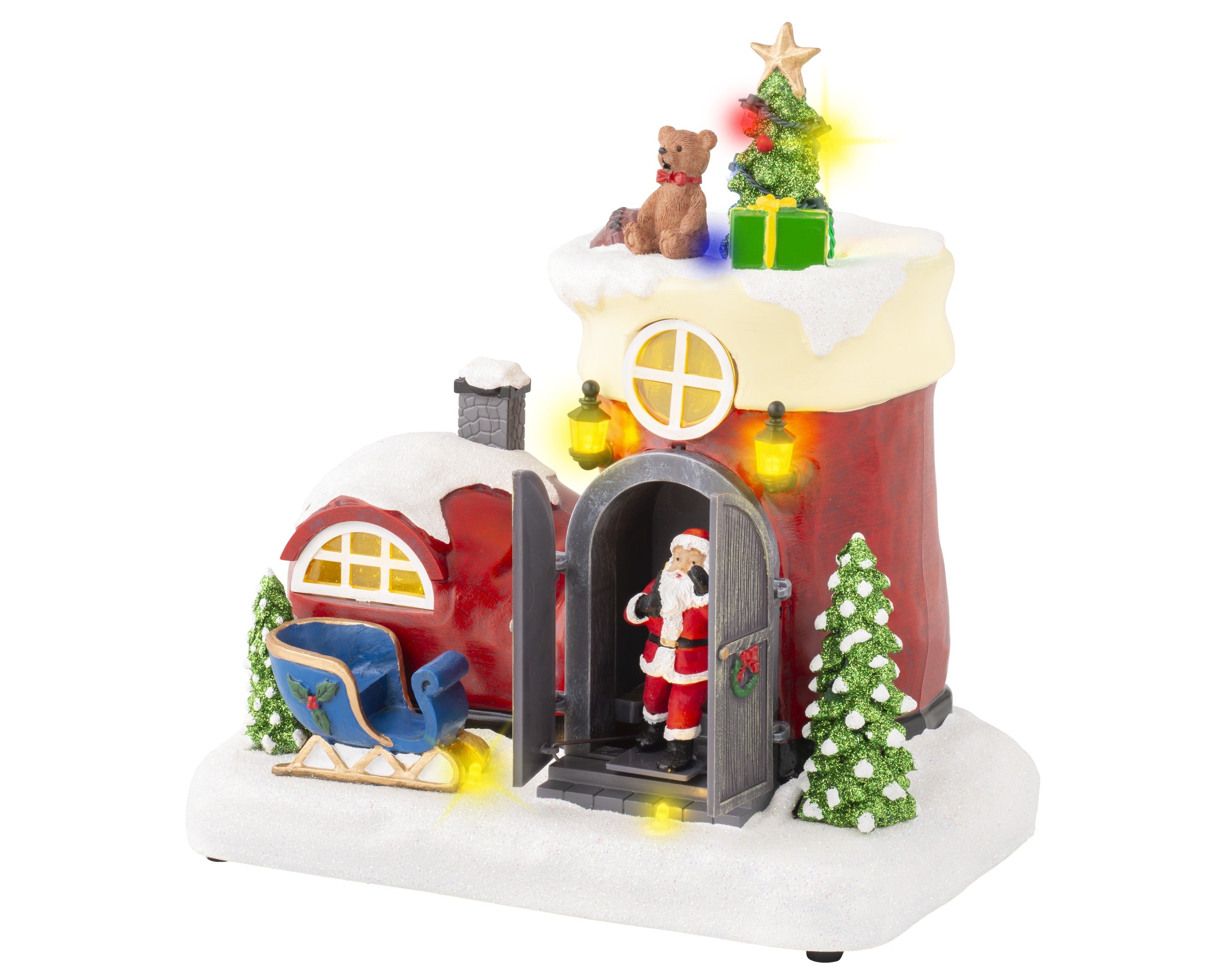 Scenario Babbo Con Scarpone 15x22x24 Cm