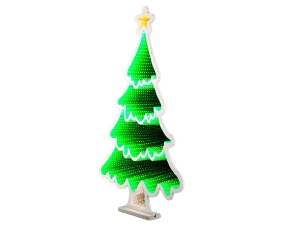 Albero Di Natale Led Cool White 27,2x39,8x40 Cm