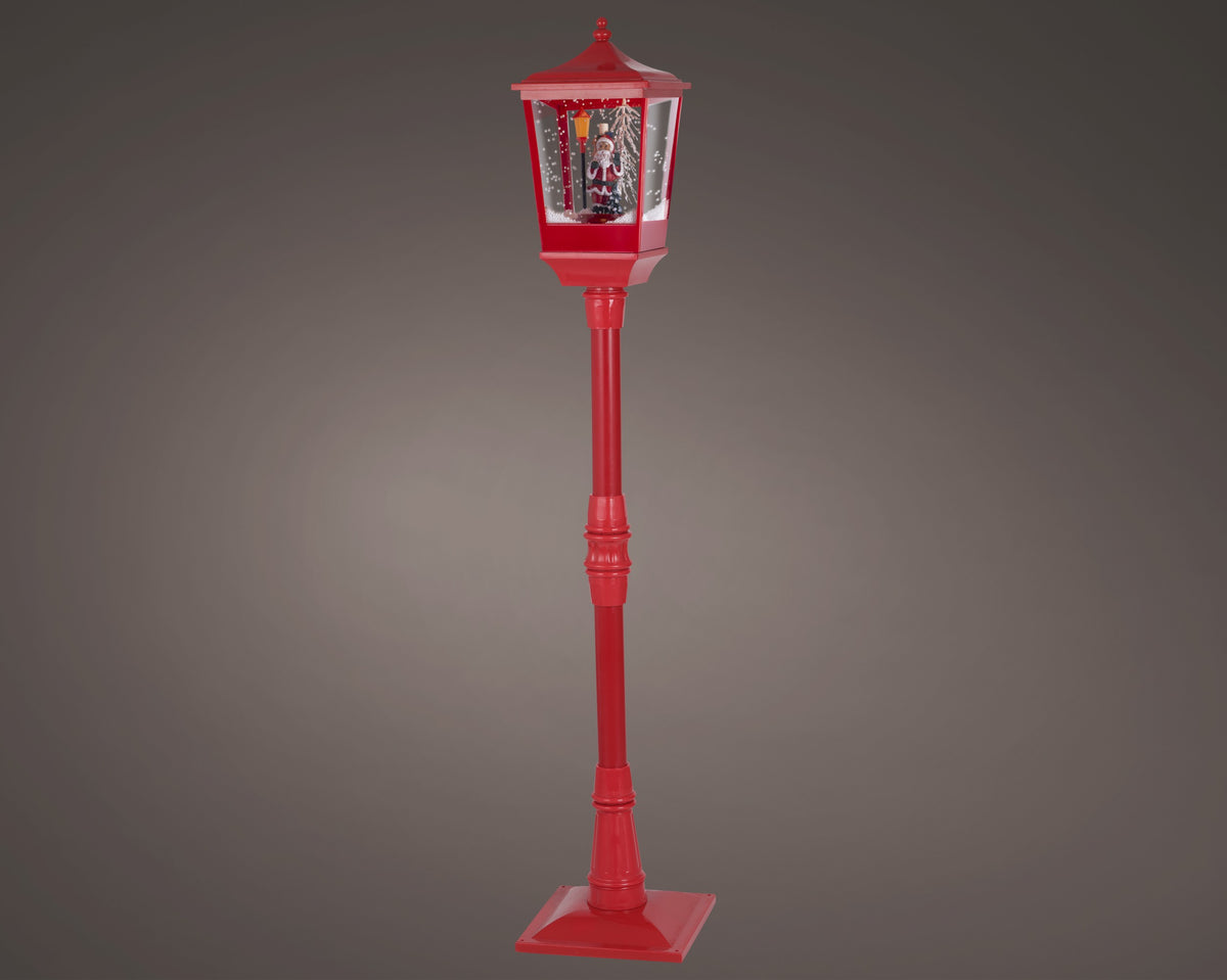 Lanterna Rossa 26x26x135 Cm