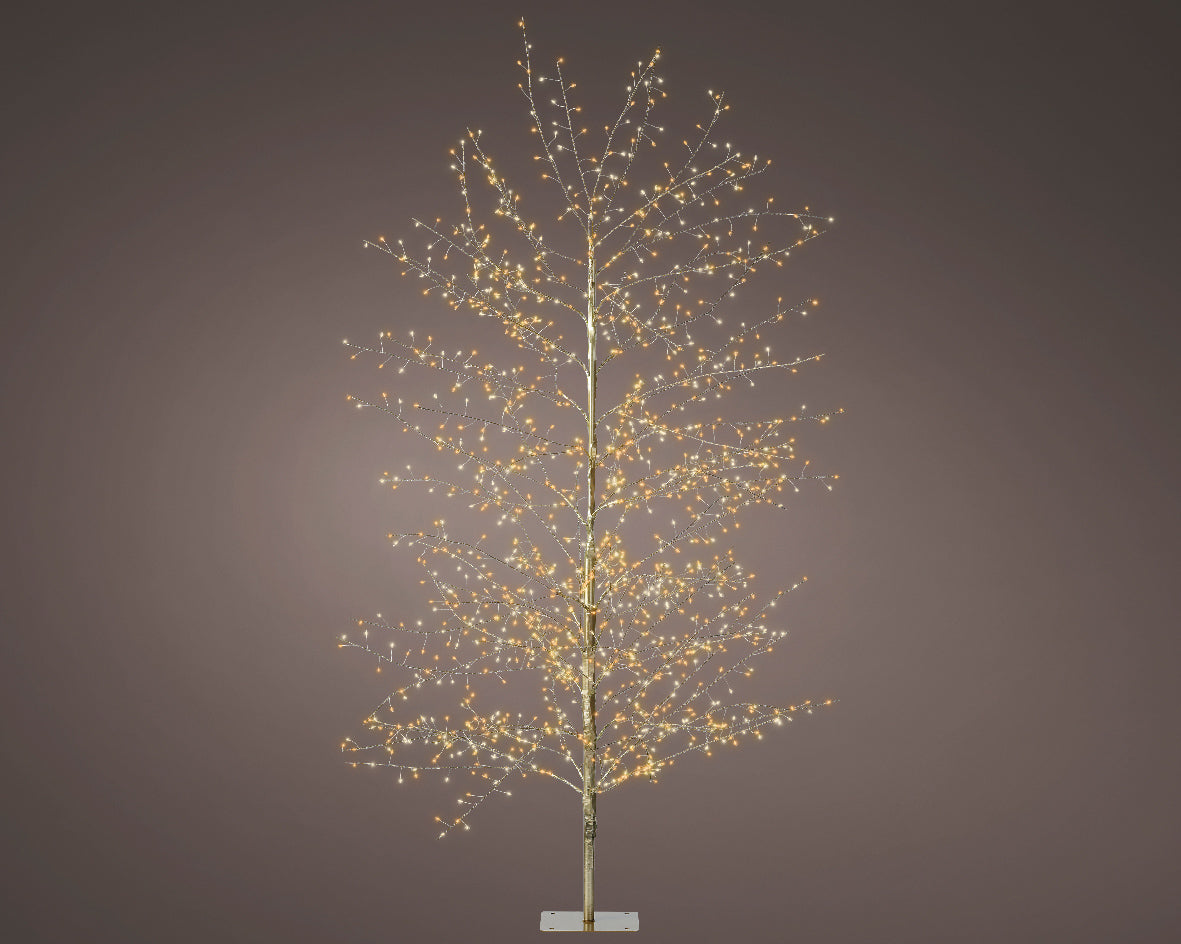 Albero Oro 1350 Micro Led Caldi D 70x150 Cm