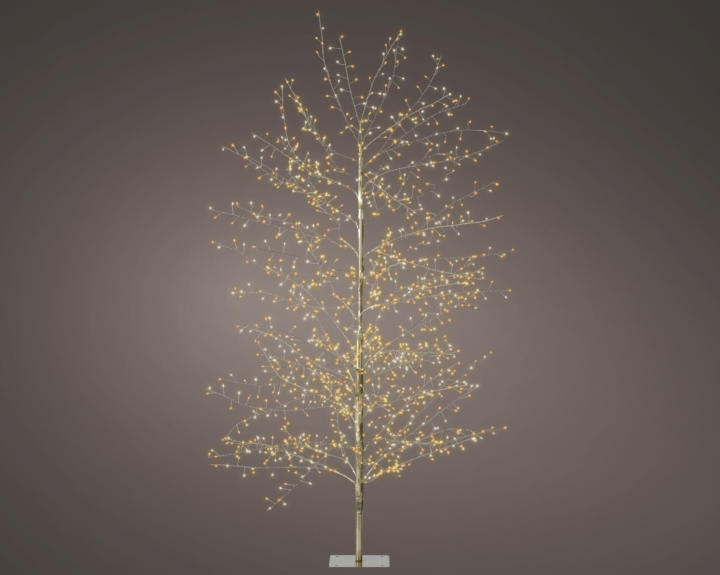 Albero Oro 1350 Micro Led Caldi D 70x150 Cm