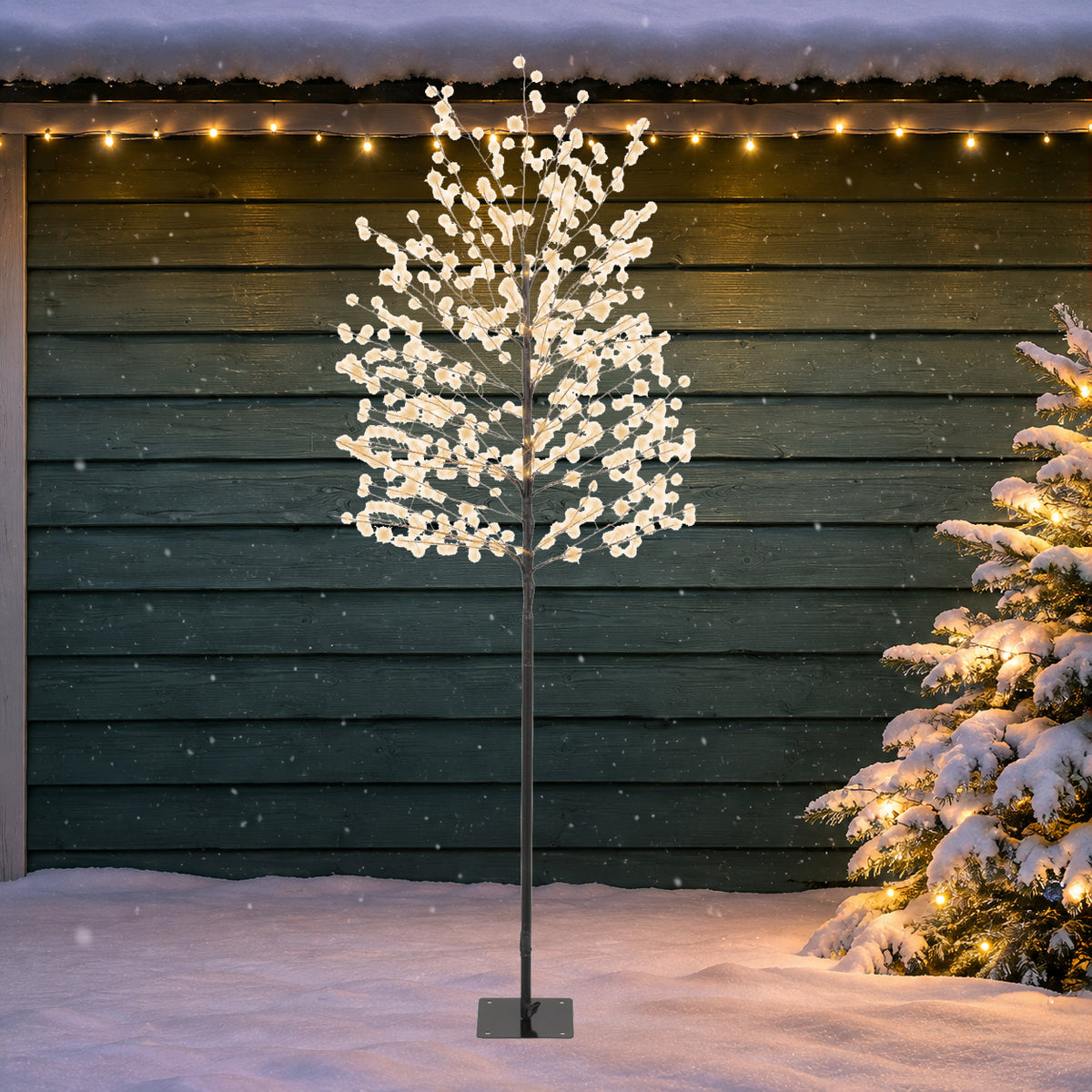 Albero Luminoso 180 Cm 720 Led Classic Warm