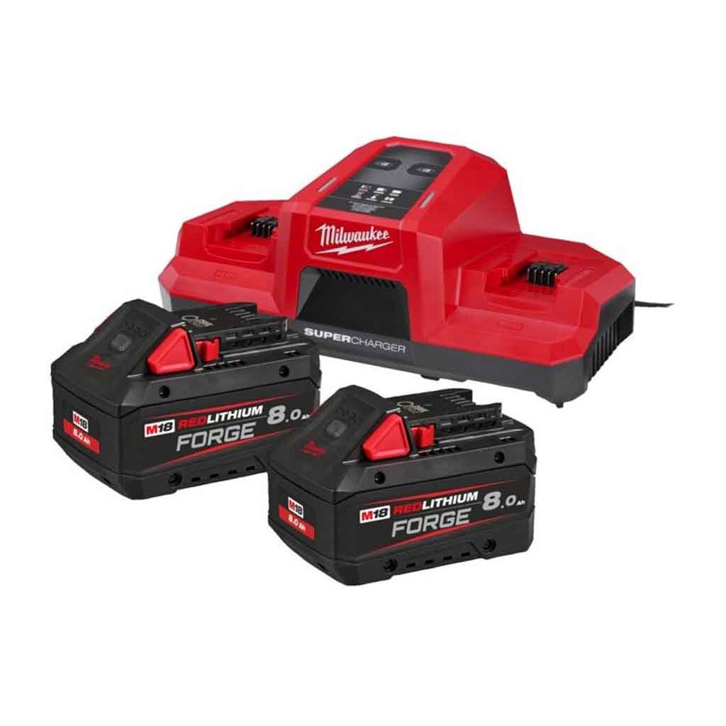 Caricabatterie M18forgenrg Con 2 Batteria 8 Ah