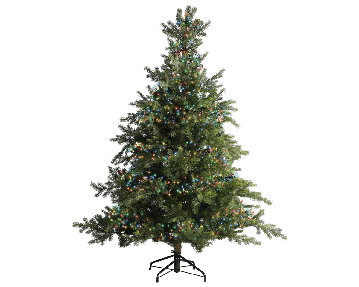 Luci Natale Cluster 768 Led Multicolor