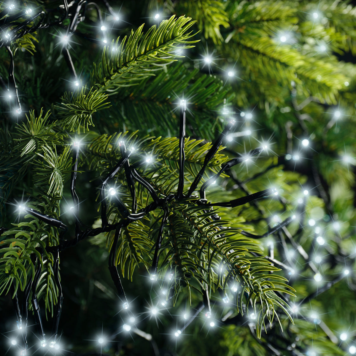 Luci Natale Cluster 1512 Led Freddo