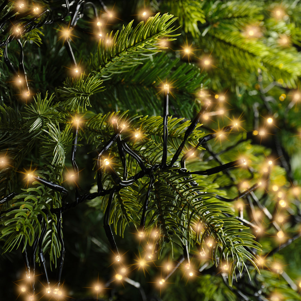 Luci Natale Cluster 1512 Led Caldo Classico