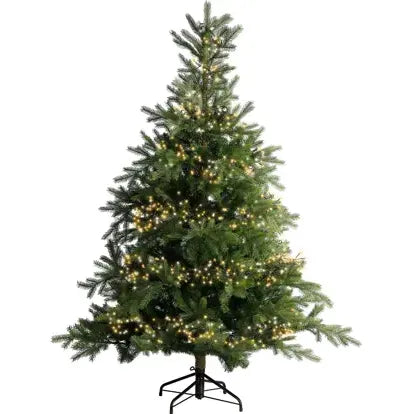 Luci Di Natale Cluster 1512 Led Classic Warm 13 M