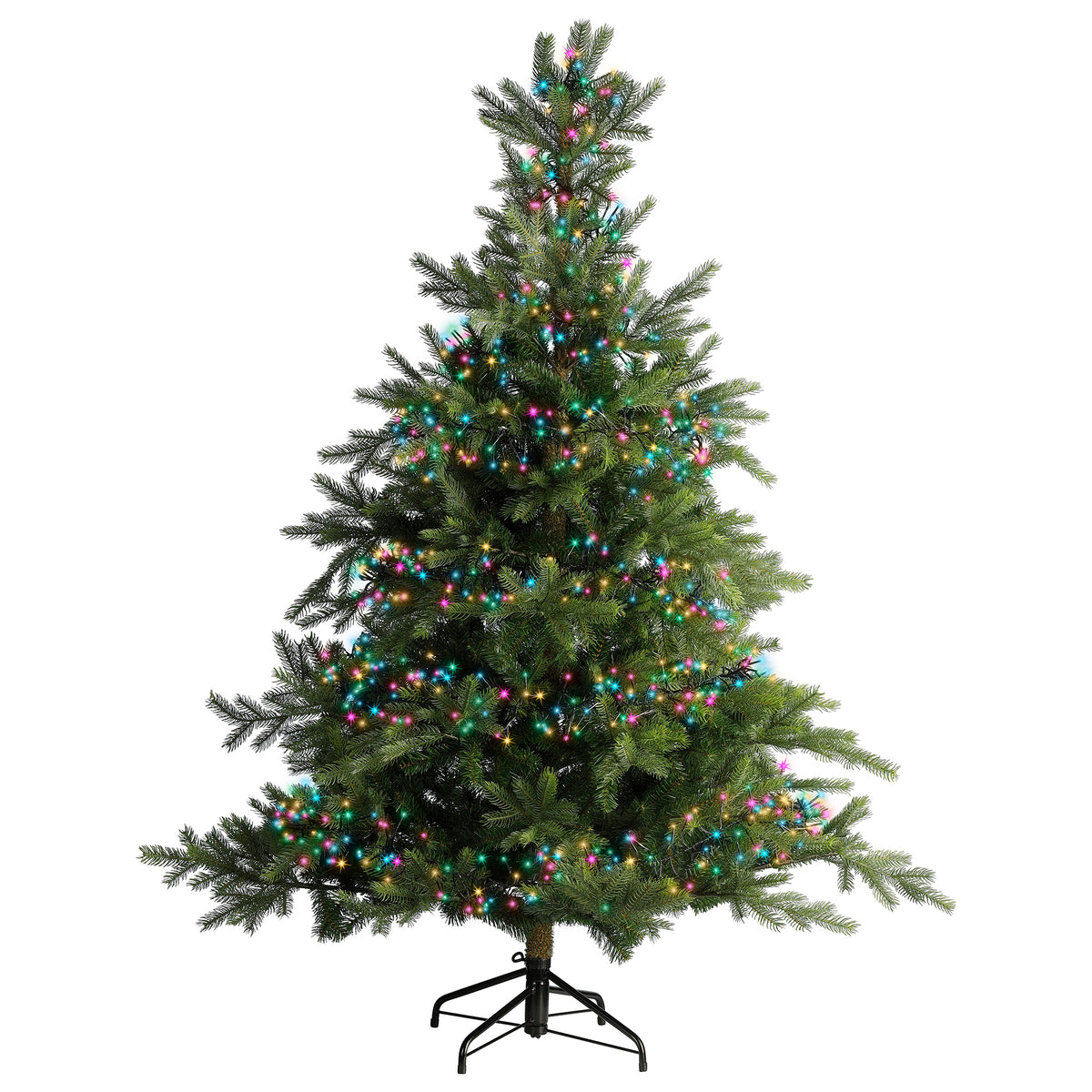 Luci Natale Cluster 768 Led Soft Multicolor