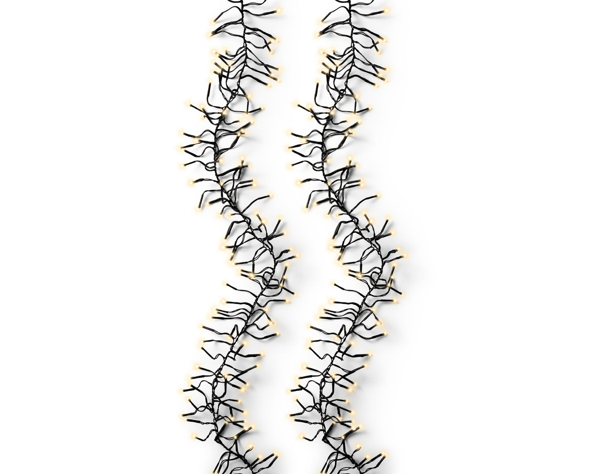 Luci Natale Cluster 1512 Led Oro Soft