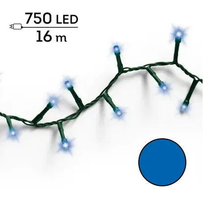 Luci Natale 750 Led Blu