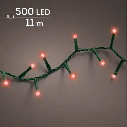 Luci Natale 500 Led Rosso