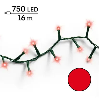 Luci Natale 750 Led Rosso