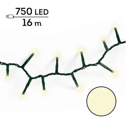 Luci Natale 750 Led Caldo Naturale