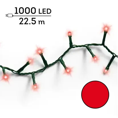 Luci Natale 1000 Led Rosso