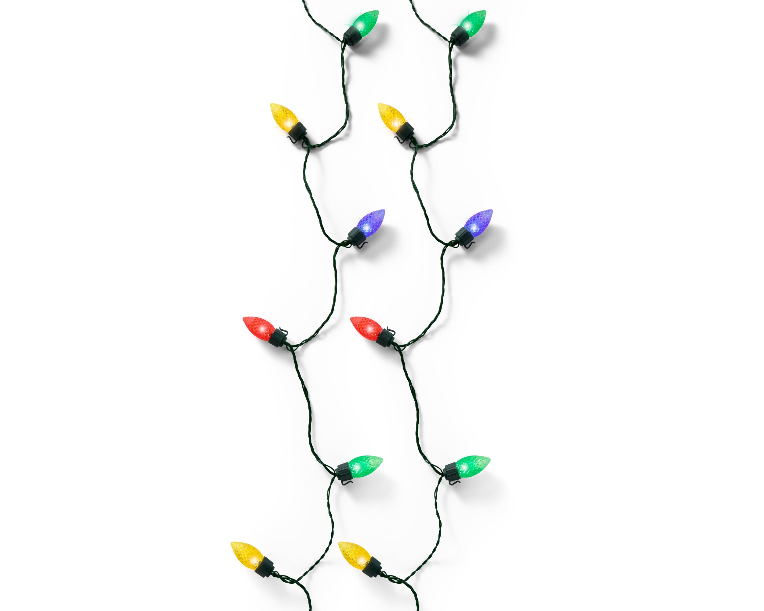 Luci Natale Vintage Multicolor 100 Led 19,8 M