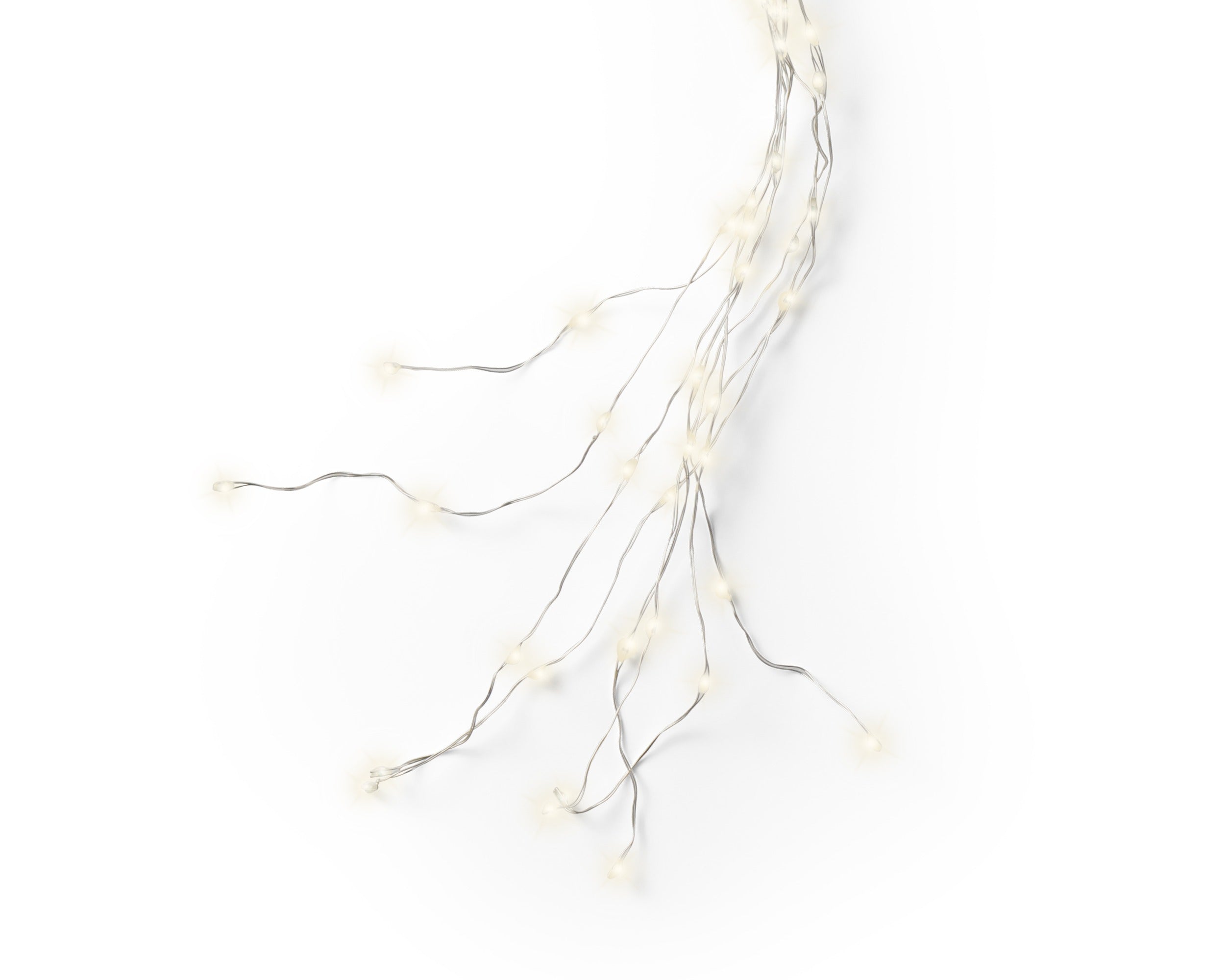 Luci Cascata 832 Micro Led Luce Calda 240 Cm