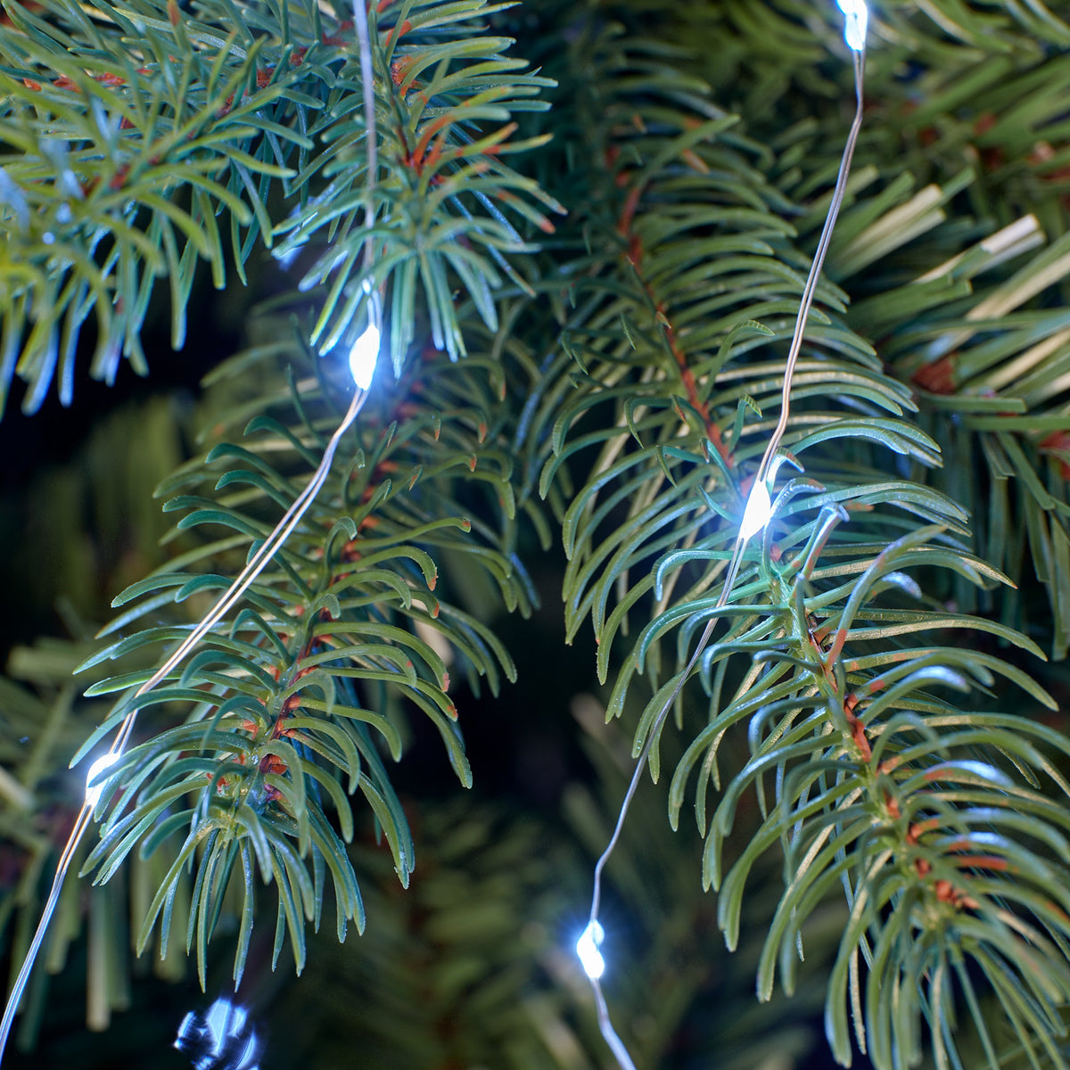 Luci Cascata 832 Micro Led Luce Fredda 240 Cm