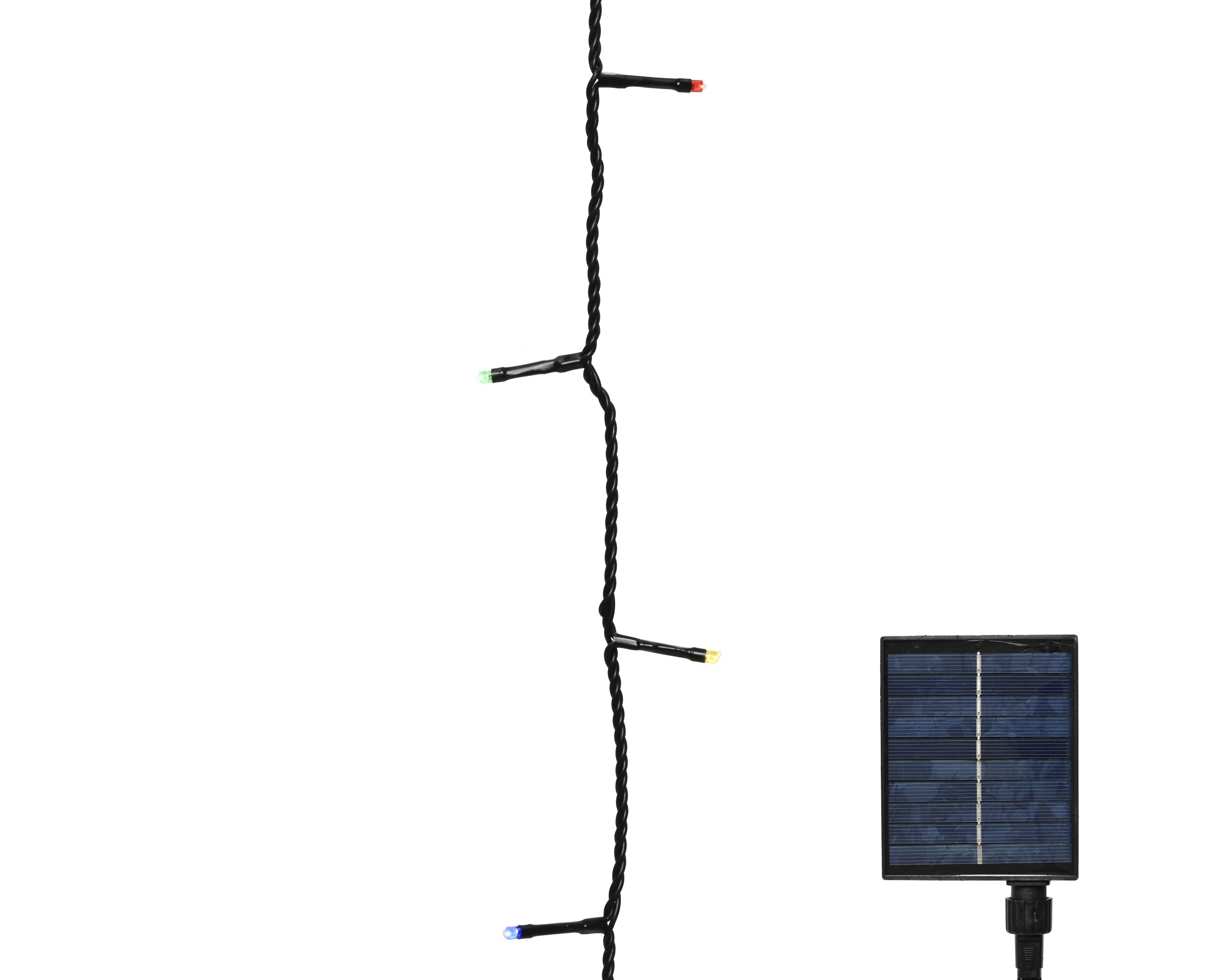 Luci Solari 240 Led Multicolor 18 M