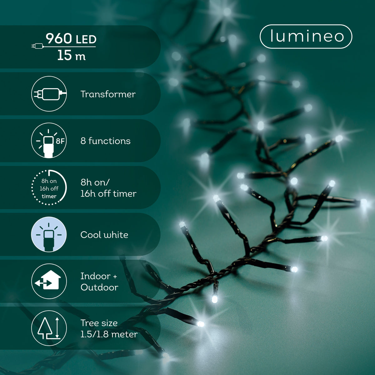 Luci Excellent 960 Led Freddo