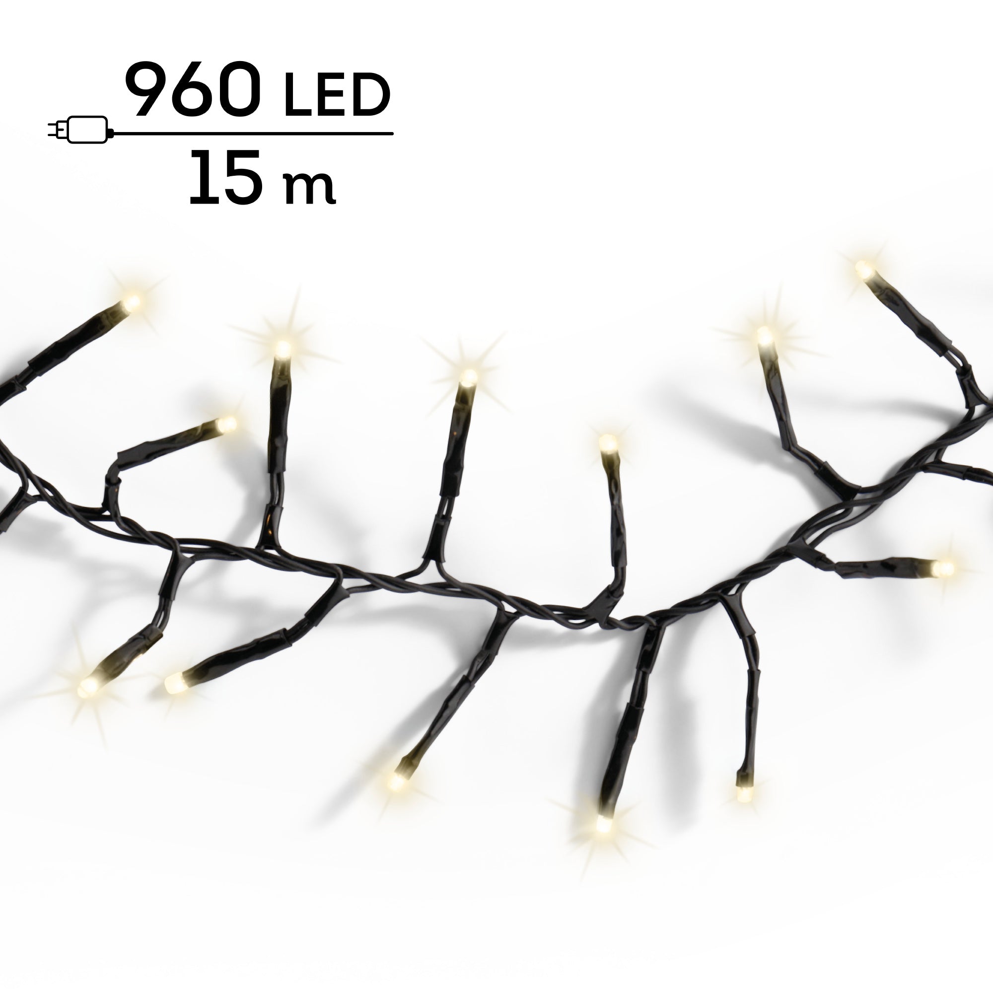 Luci Excellent 960 Led Luca Calda 15 M