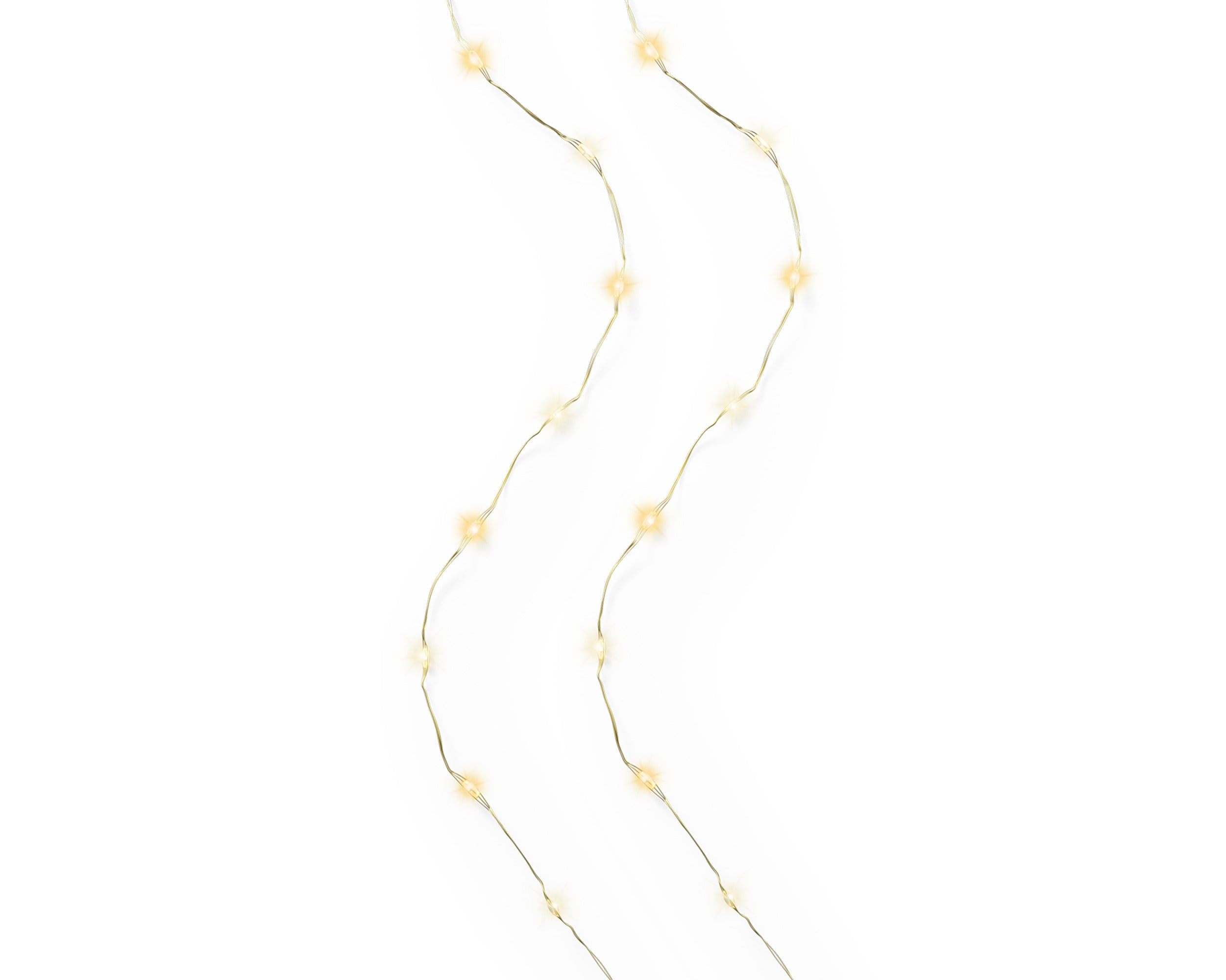 Filo Led Oro 12 M Led Luci Calde
