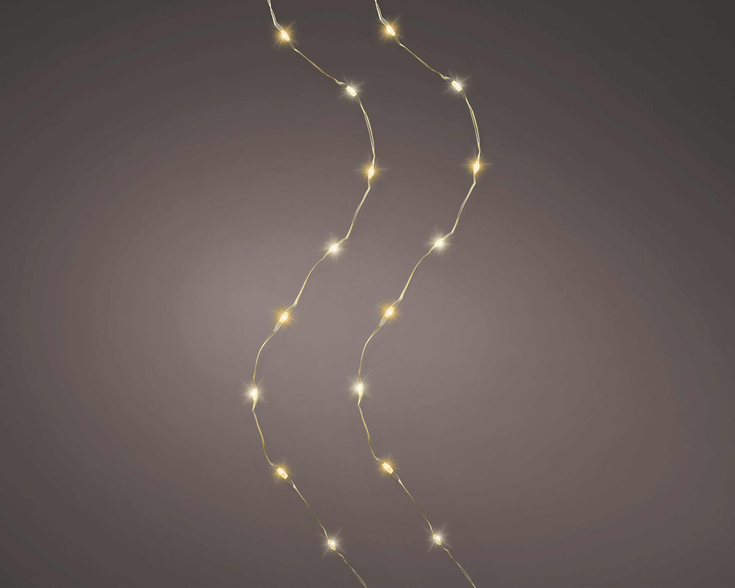 Filo Led Oro 12 M Led Luci Calde