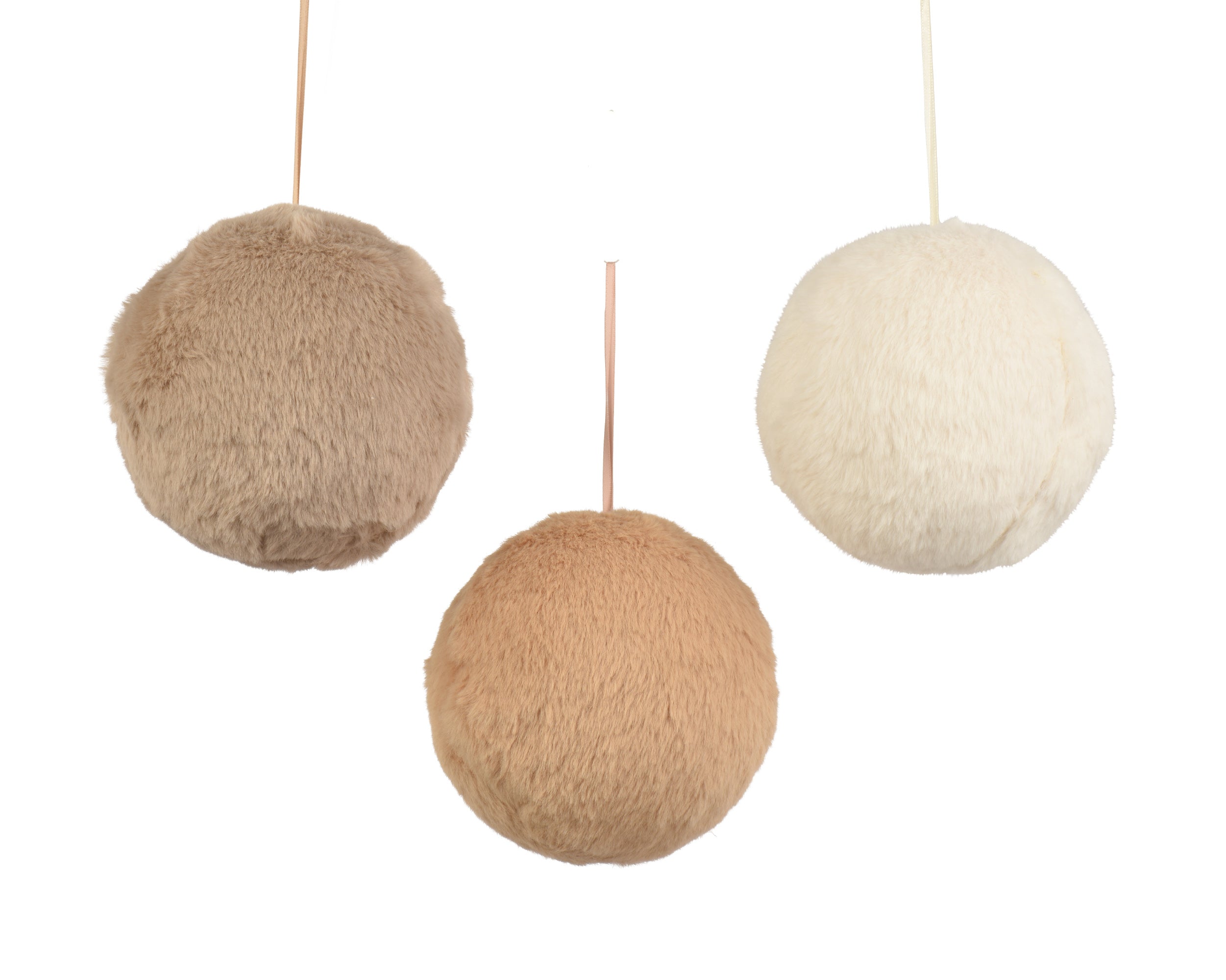 Pendente Pallina Con Pelo D 8 Cm 1 Pz