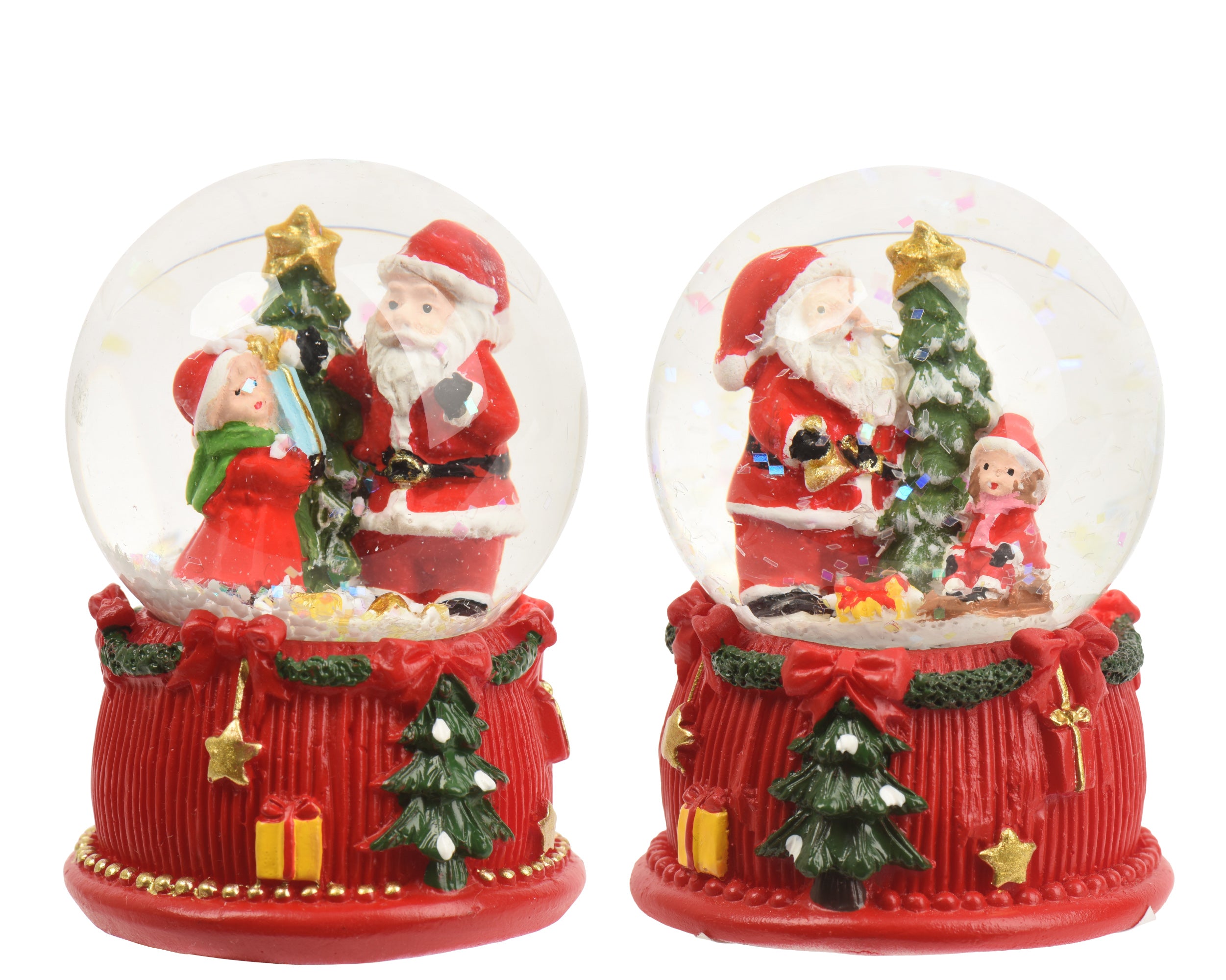Palla Di Neve Con Babbo Natale 5x7 Cm 1 Pz