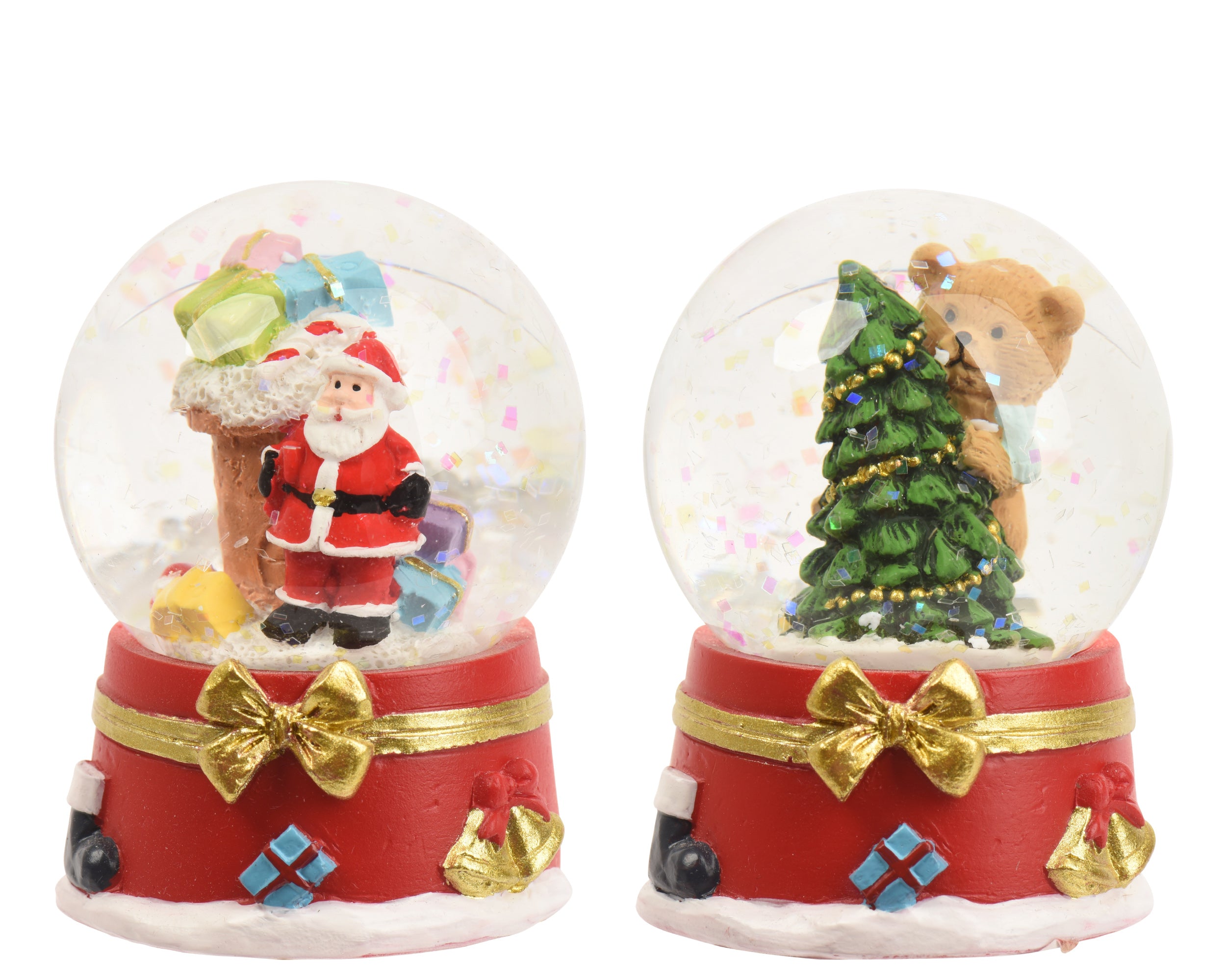 Palla Di Neve Figura Natalizia 5x7 Cm 1 Pz