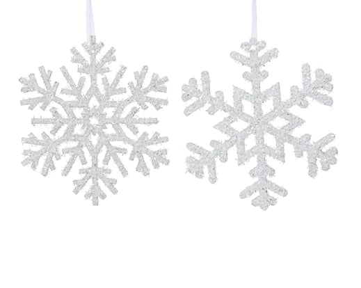 Pendente Fiocco Di Neve 3x20x20 Cm 1 Pz