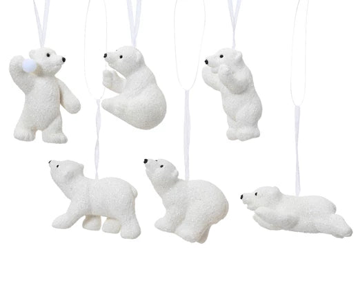 Pendente Orso Polare Bianco 1 Pz