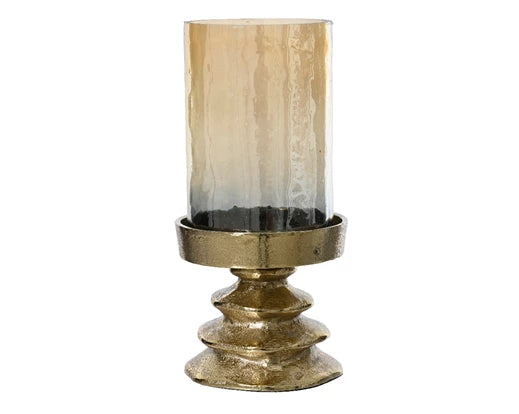 Candelabro Gold 11,5x11,5x22,75 Cm