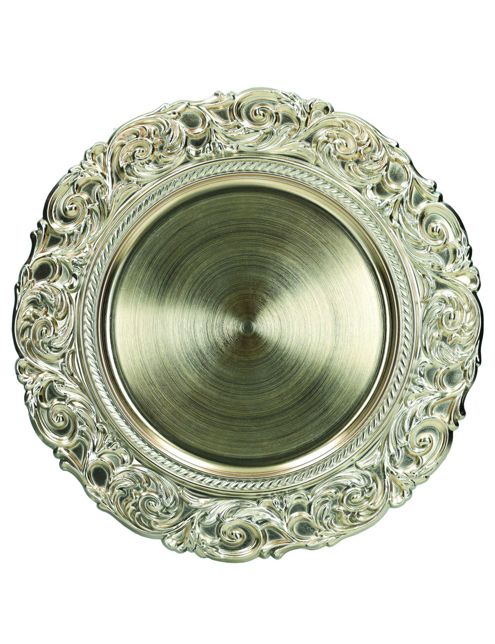 Set 4 Pz Sottopiatto Barocco Oro