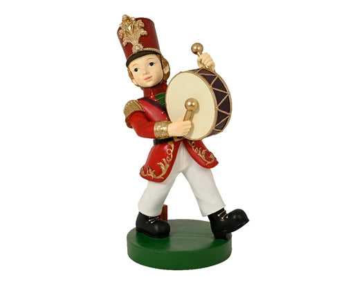 Ragazzo Con Tamburo 33,5x22,5x50 Cm