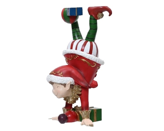 Elfo Con Capriola 33,2x29,8x58 Cm