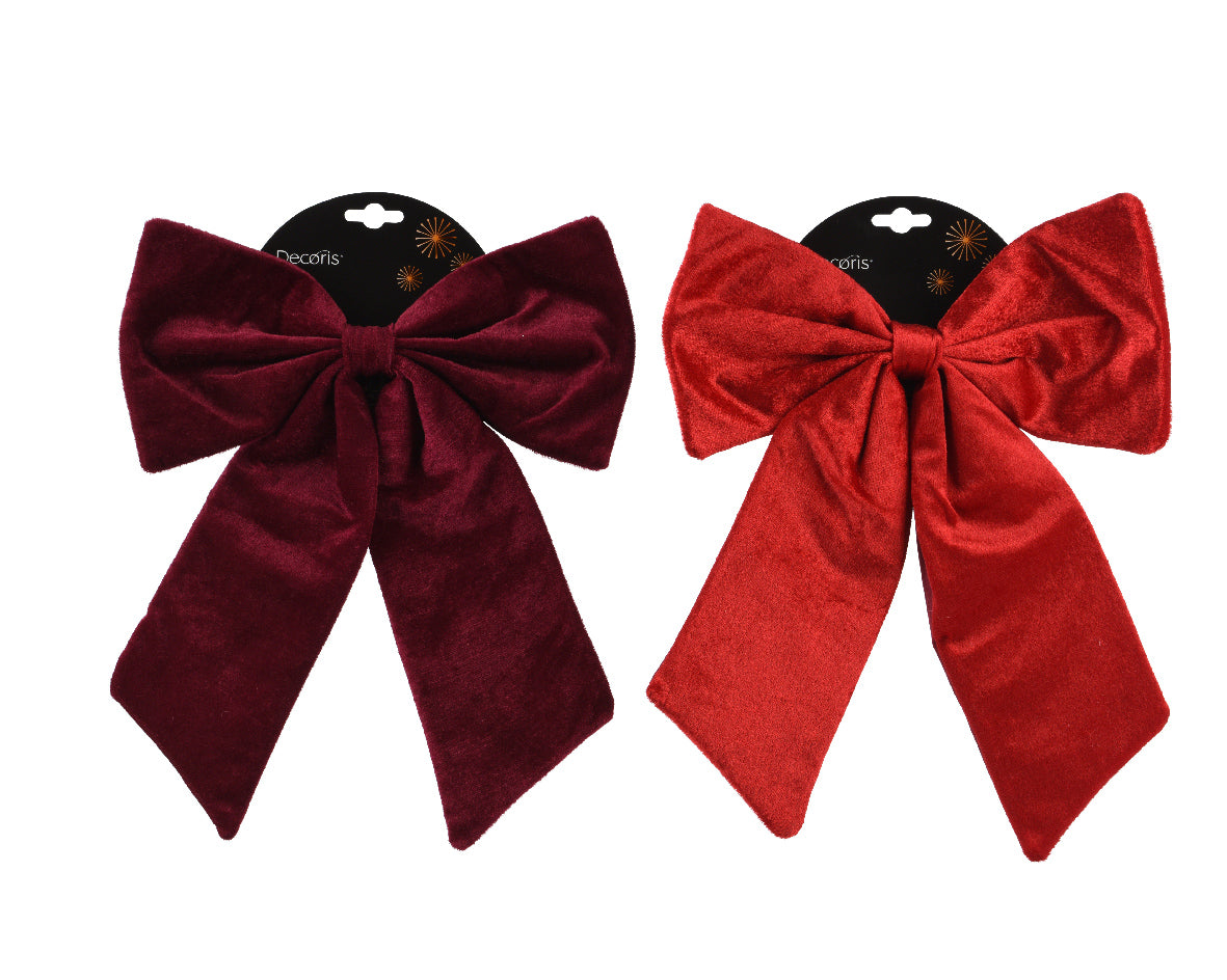 Fiocco Stoffa Rosso 30x35x0,5 Cm 1 Pezzo