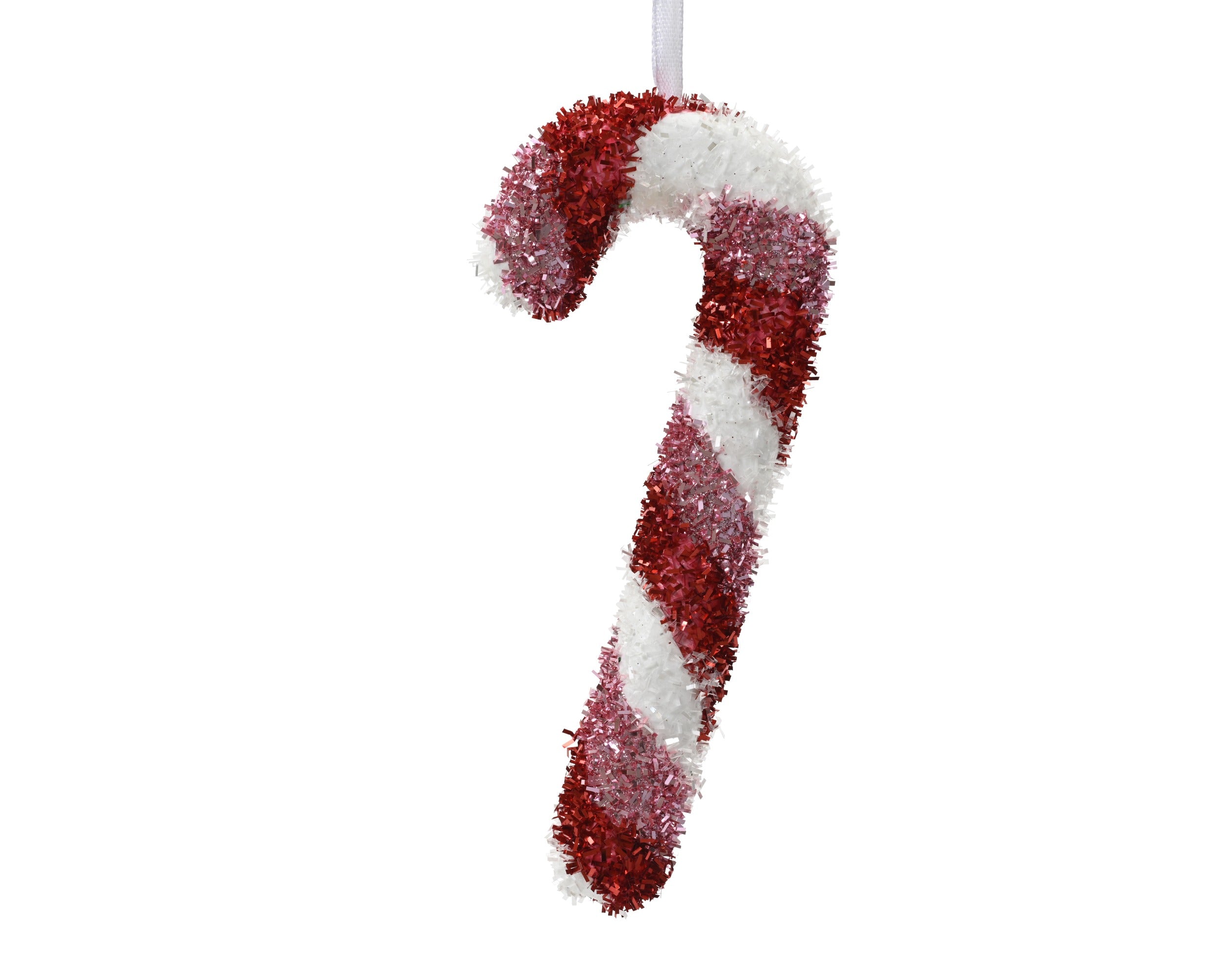 Pendente Candy Bianco Rosso 21x8 Cm