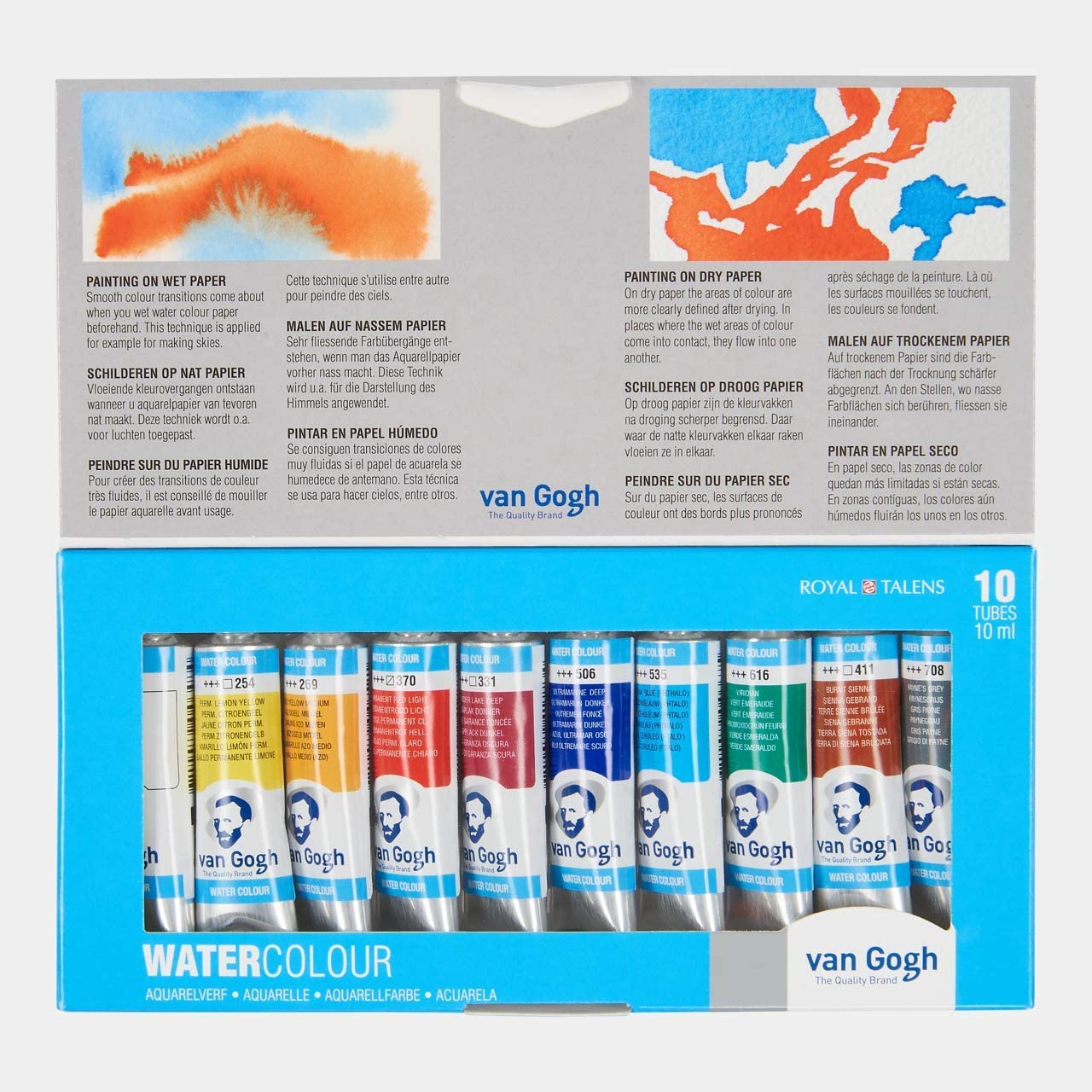 Set Acquerello 10x10 Ml Van Gogh - DeMatteis.it