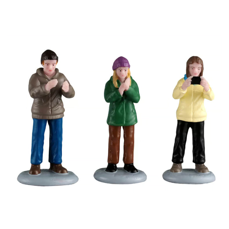 Audience Set Of 3 Lemax