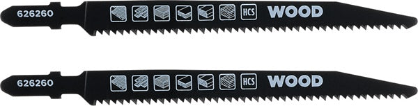 Set 2 Lame Legno 117 Mm
