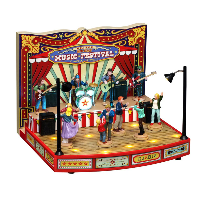 Big Top Holiday Music Festival Lemax