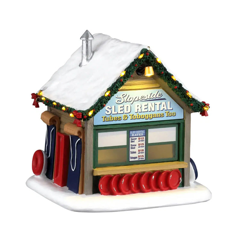 Slopeside Sled Rental Lemax