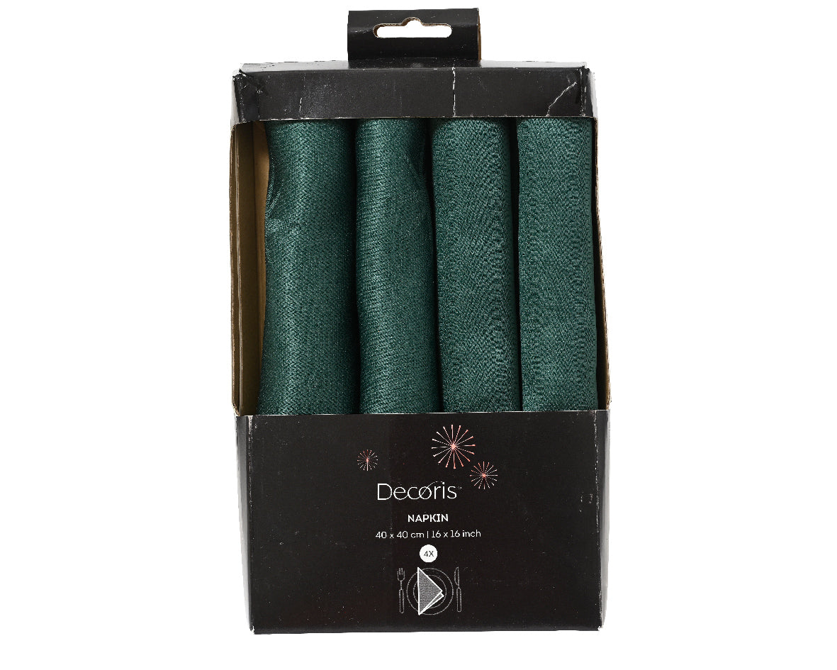Tovagliolo Natalizio Verde 40x40 Cm 1 Pz