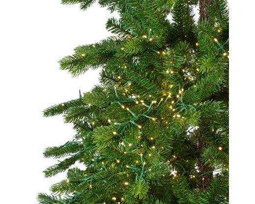 Albero Di Natale Galloway 180 Cm Verde Con Led