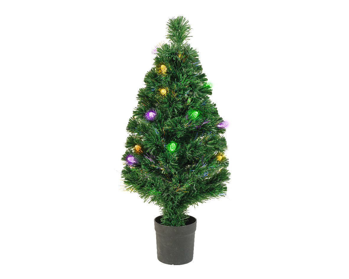 Albero Prestwick Fibra Ottica Led D 45x90 Cm