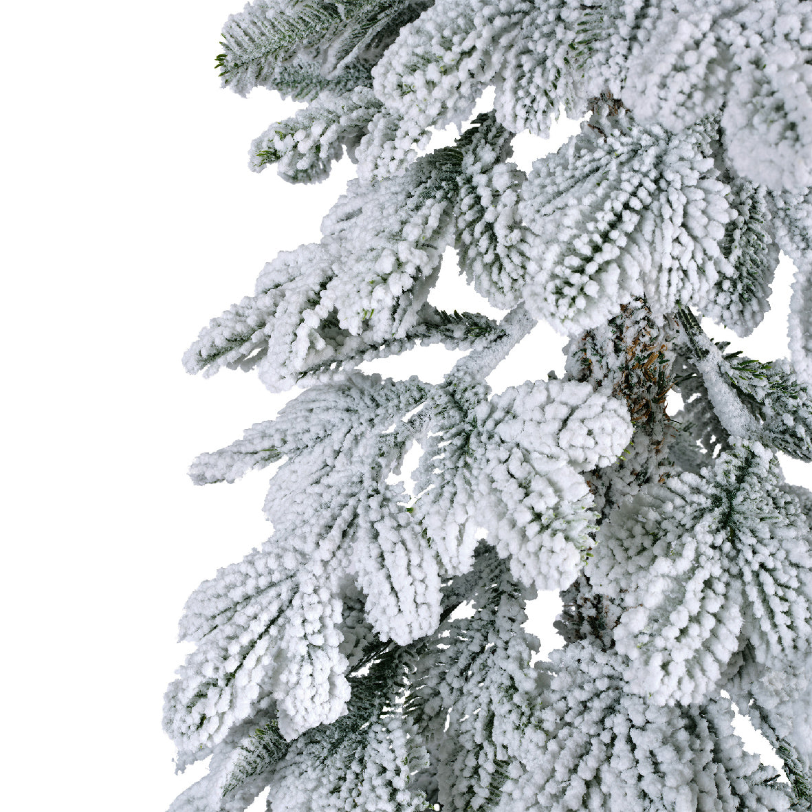 Albero Di Natale Innevato Snowy Alpine 210 Cm