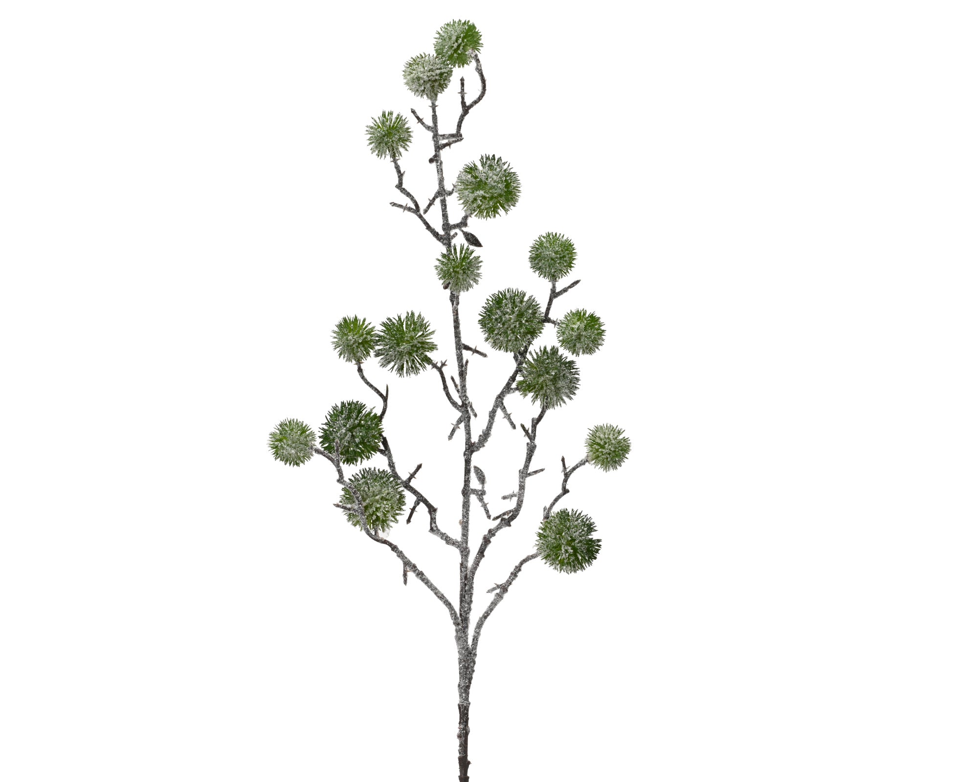 Ramo Bacche Verdi 13x62 Cm